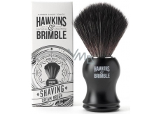 Hawkins & Brimble Shaving brush with synthetic 10.5 cm black bristles