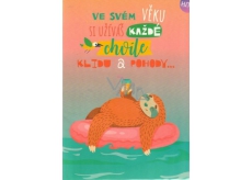 Albi Playing card in the cover And then you always drive it full !, I Like to Move It 15 x 21 cm