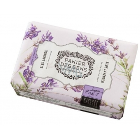 Panier des Sens Lavender blue luxury toilet soap with shea butter 200 g