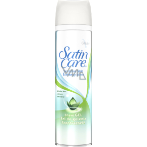 Gillette Satin Care Sensitive shaving gel for women 200 ml