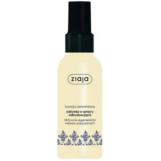Ziaja Ceramides spray conditioner for intensive deep repair of damaged hair 125 ml