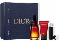 Christian Dior Fahrenheit toaletní voda pro muže 100 ml + toaletní voda pro muže miniatura 10 ml + sprchový gel 50 ml, dárková sada pro muže 2021