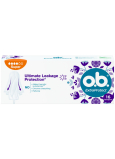 o.b. ExtraProtect Ultimate Leakage Protection Super Tampons 16 pieces