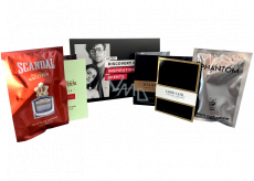Carolina Herrera Good Girl Légére parfémovaná voda pro ženy 1,5 ml + Carolina Herrera Bad Boy edp 1,5 ml + Jean Paul Gaultier Scandal Pour Homme edt 1,5 ml + Paco Rabanne Phantom edt 1,5 ml + Jean Paul Gaultier La Belle edp 1,5 ml, dárková sada