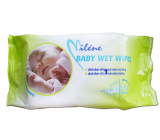 Miléne Kids wet wipes against irritation and steaming for children 72 pieces