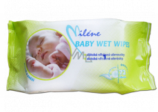 Miléne Kids Moist Wipes Against Irritation and Diaper Rash for Children 72 Pieces