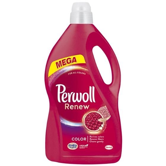 Perwoll Renew Color washing gel for coloured laundry, protection against loss of shape and preservation of colour intensity 68 doses 3.74 l
