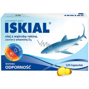 Iskial Shark Liver Oil 120 capsules
