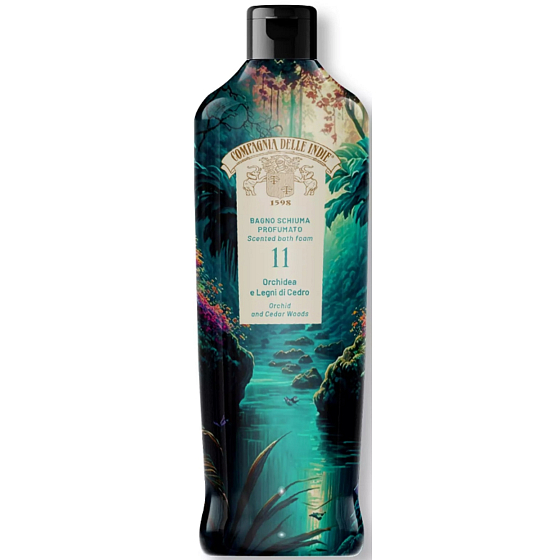 Compagnia Delle Indie 11 Orchid and Cedar Woods perfumed bath foam 500 ml