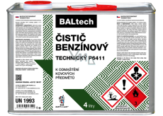 Baltech Benzínový čistič technický P6411 plechovka 4 l
