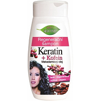 BIO BIONE KERATIN + CAFFEINE Regenerating Shampoo 260 ml