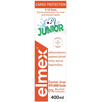 Elmex Junior mouthwash, 400 ml