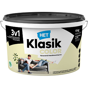 Het Klasik Color painting color, 0658 pastel yellow, 4 kg