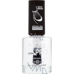 Rimmel London Lycra Pro nail polish 421 Clearly Clear 12 ml
