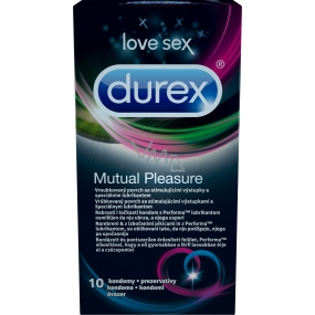Durex Mutual Pleasure Condom Nominal Width: 56mm 10pcs