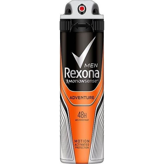 Rexona Men Adventure antiperspirant deodorant spray for men 150 ml