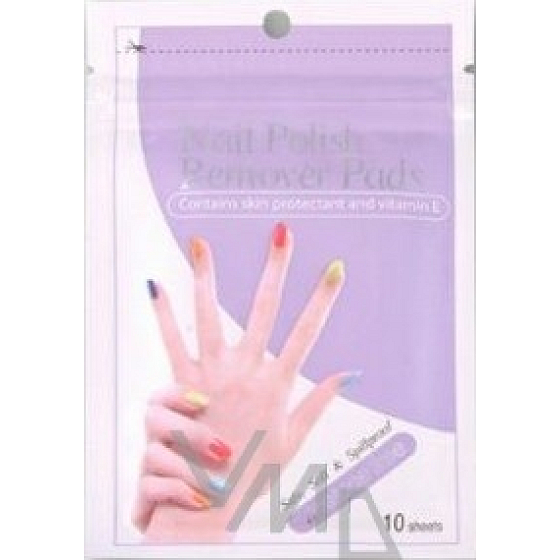 Diva & Nice Nail polish wipes 10 pieces