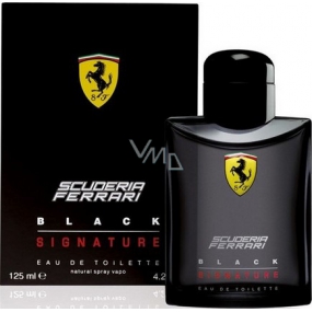 Ferrari Black Signature Eau de Toilette for Men 125 ml
