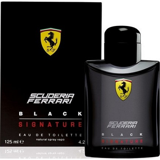 Ferrari Black Signature Eau de Toilette for Men 125 ml