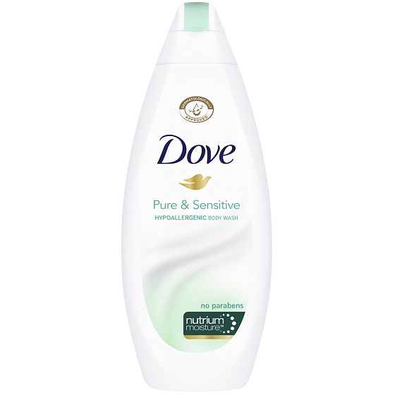 Dove Pure & Sensitive 250 ml shower gel