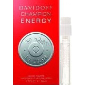 Davidoff Champion Energy Eau de Toilette for men 1,2 ml with spray, vial