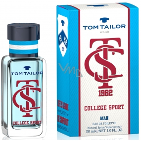 Tom Tailor College Sport Man Eau de Toilette 30 ml