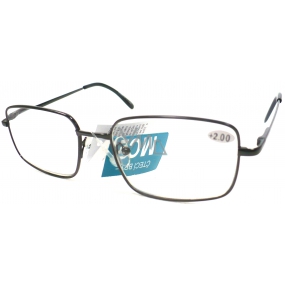 Berkeley Reading glasses +3.5 black metal MC2 1 piece ER5050