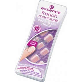Essence French Manicure Click & Go Nails artificial nails 02 Girls Only! 12 pieces