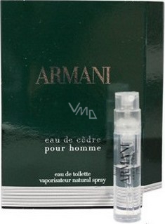 giorgio armani eau de cedre pour homme