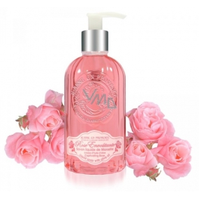 Jeanne en Provence Rose Envoutante - Captivating rose liquid soap dispenser 300 ml