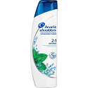 Head & Shoulders Menthol 2in1 shampoo and hair balm against dandruff 225 ml
