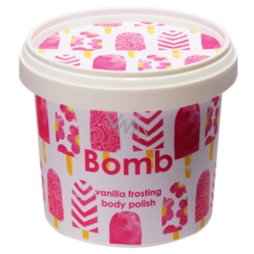 Bomb Cosmetics Vanilla topping - Vanilla Frosting natural body scrub 375 g