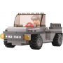 EP Line Sluban Army 3in1 Jeep, 110 pieces, recommended age 6+