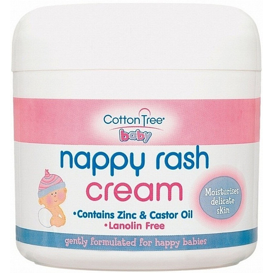 Cotton Tree Baby Zinc & Castor Oil Cream 300 ml