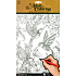 Ditipo Creative coloring book Flowers, birds, butterflies 6 leaves