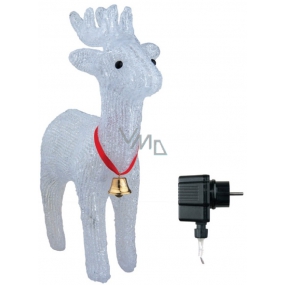 Emos Reindeer ice 30 LED + 5 m power cord 2W 230V day white 315 x 130 x 390 mm