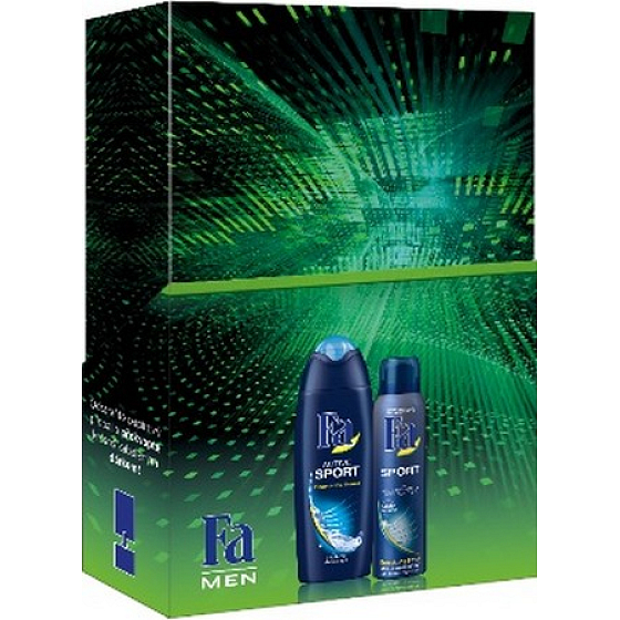 Fa Men Sport shower gel 250 ml + deodorant spray for men 150 ml, cosmetic set