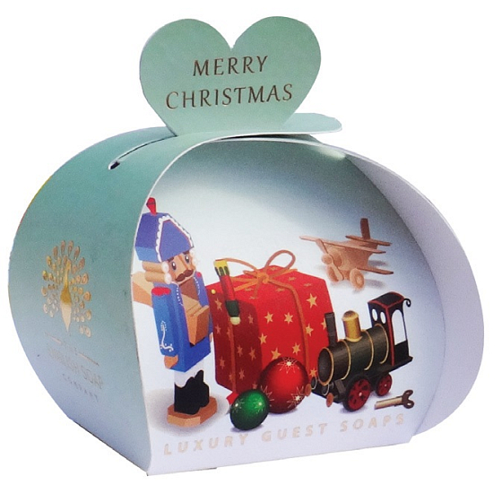 English Soap Merry Christmas Toys soap perfumed with shea butter 3 x 20 g