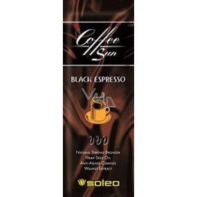 Soleo Coffee Sun Black Espresso Maximum natural sunscreen 5ml - disposable solarium cream