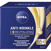 Nivea Anti-Wrinkle Revitalizing 55+ Night Cream against Wrinkles, 50 ml