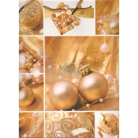 Nekupto Gift paper bag 32.5 x 26 x 13 cm Christmas 1488 01 WBL