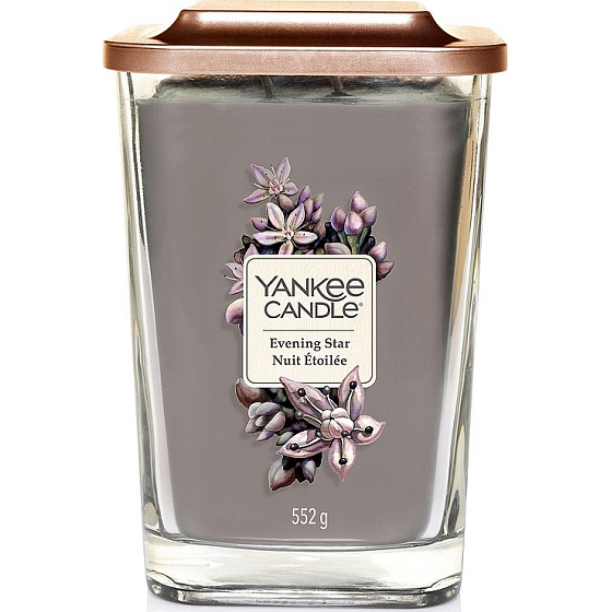 Yankee Candle Evening Star - Evening Star soy scented candle Elevation large glass 2 wicks 553 g