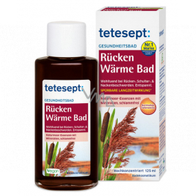 Tetesept Warming back for relaxing back and shoulder muscles bath oil concentrate 125 ml