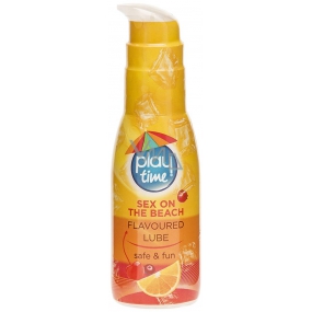 Play Time Sex on the Beach Flavored Lube water-based lubricant 75 ml