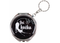 Albi Zrcátko - keychain with text You are a cat! 6,5 cm