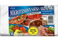 V&CH Packaging Microtene bags clear of microtene for freezing, blocked, thick 200 x 300 mm 50 pieces