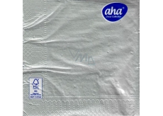 Aha Paper napkins 3 ply 33 x 33 cm 20 pieces Christmas Silver