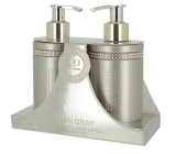 Vivian Gray Crystal Brown creamy liquid soap 250 ml + hand lotion 250 ml, cosmetic set