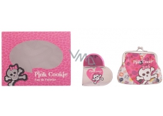 Pink Cookie eau de toilette for children 25 ml + wallet, gift set