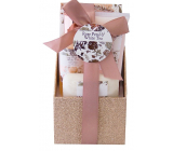 Salsa Collection White Tea and Rose Water bath foam 80 ml + body lotion 60 ml + bath salt 100 ml + solid soap 40 g gift set